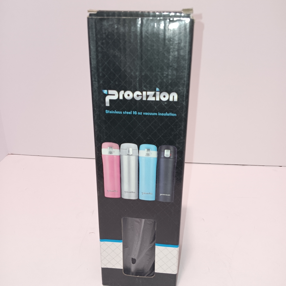 Procizion Insulated Black Water Bottle